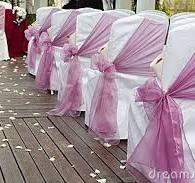 Chair Sashes — Gulf Coast Wedding Event Rentals