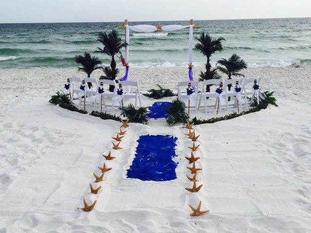 Starfish runway aerial — Blue & White Arch package